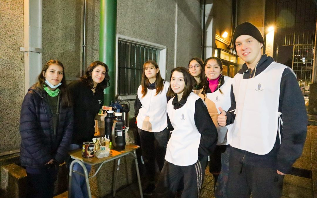 Espacio Misericordia: Instituto de Humanidades de Concepción participó en programa para personas en situación de calle
