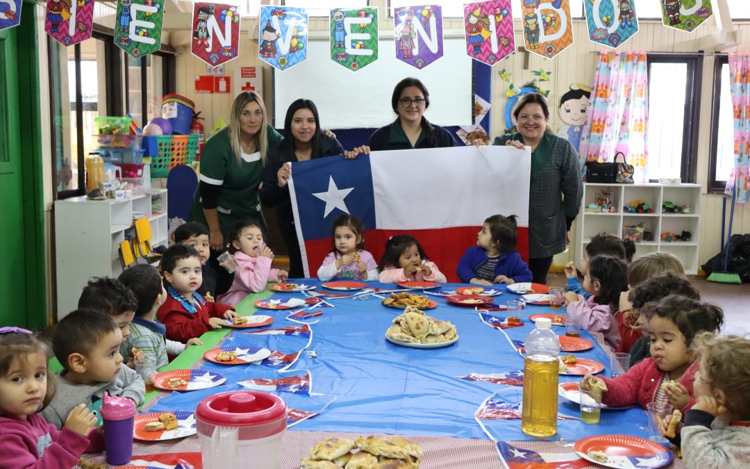 Jardín Infantil Fabiola celebró el día nacional de la cocina chilena